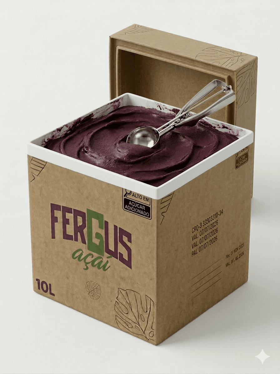 Caixa de açaí Fergus 5 litros